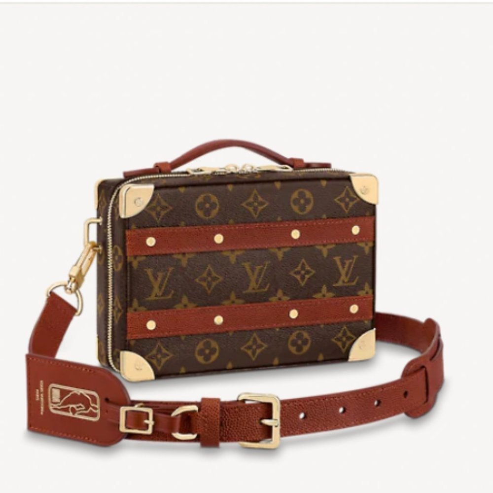 ββ NEW Louis Vuitton X NBA Handle Monogram Trunk crossbody LV Basketball bag - Picture 1 of 16